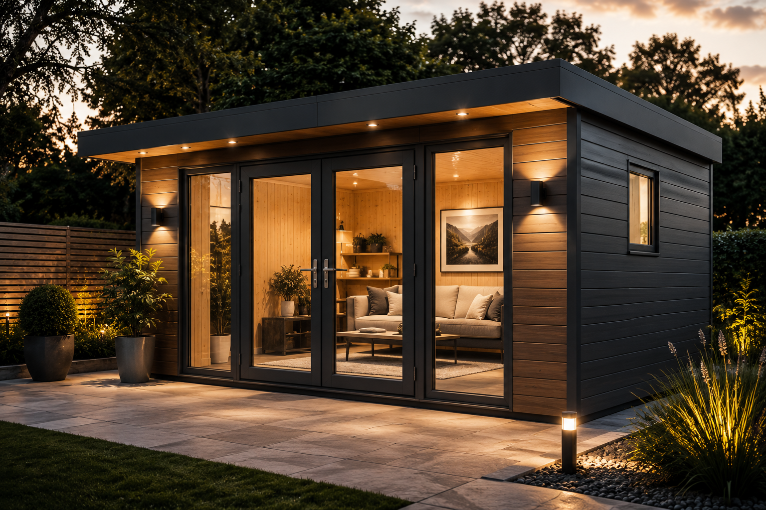 Abri de jardin de luxe