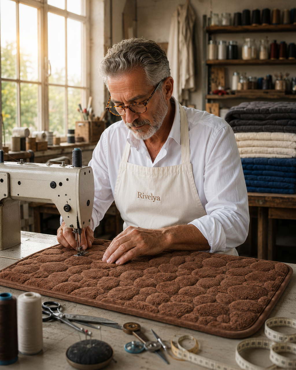 Tapis de bain mémoire de forme