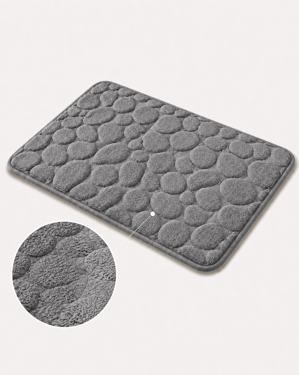 tapis de bain antiderapant absorbant coton sechage rapide ecologique medical design xxl original