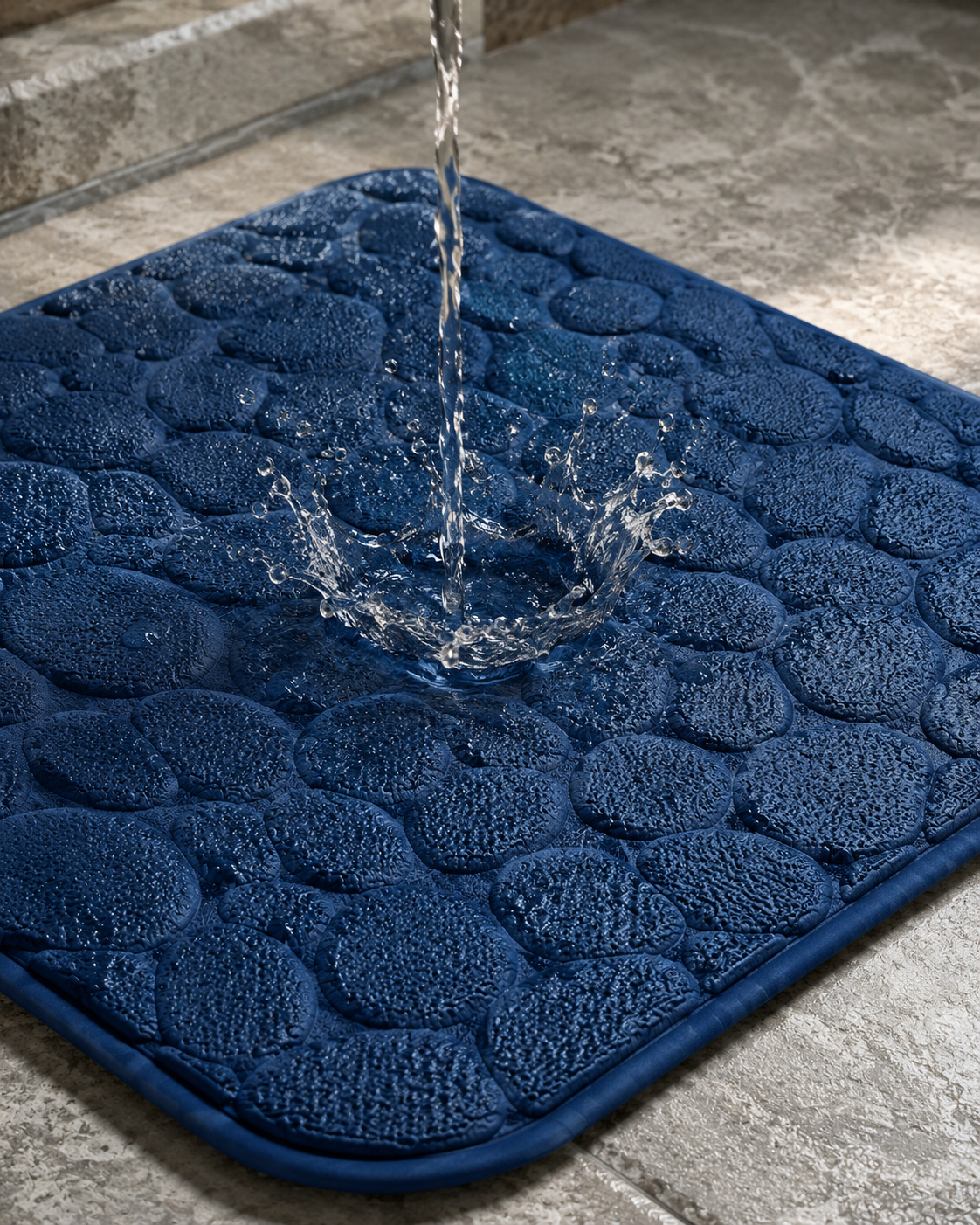 tapis de bain antiderapant absorbant coton sechage rapide ecologique medical design xxl original